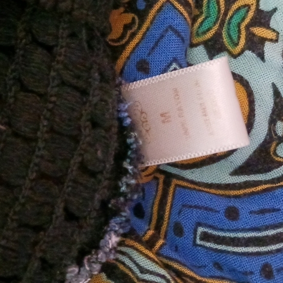 CROCHETED ELASTIC WAISTBAND PANTS - Picture 3 of 6